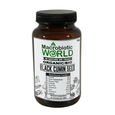 Black Cumin Seeds Supplement - Organic Bio