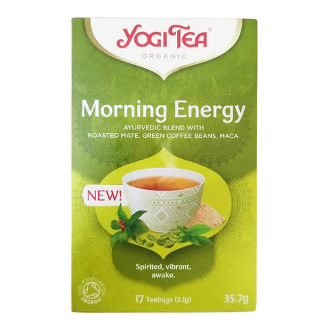 Yogi Tea Organic | Morning Energy 17 Teabags (2.1g) 35.7g