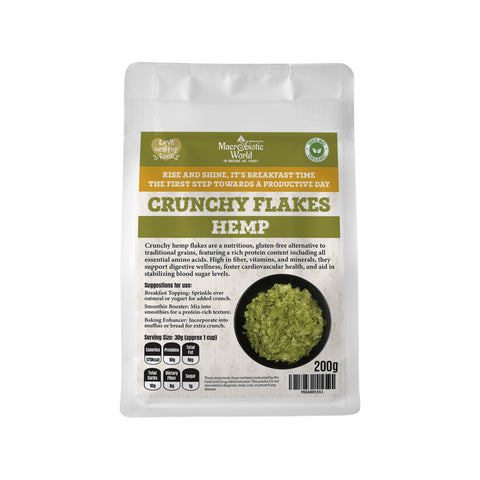 Organic/Bio Crunchy Hemp Flakes 200g