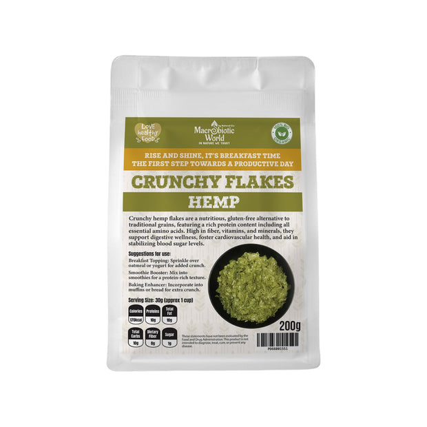 Organic/Bio Crunchy Hemp Flakes