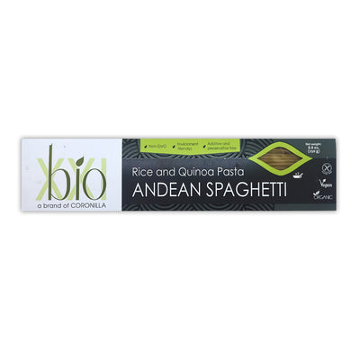 Organic/Bio Rice and Quinoa Pasta ANDEAN SPAGHETTI เส้นพาสต้า สปาเก็ตตี้ออเเกนิค ข้าวและควีนัว 250g