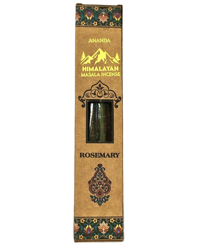 ANANDA l ROSEMARY HIMALAYAN MASALA INCENSE 10 STICKS โรสแมรี่ ธูปหอมหิมาลายัน มาซาลา (10 แท่ง)