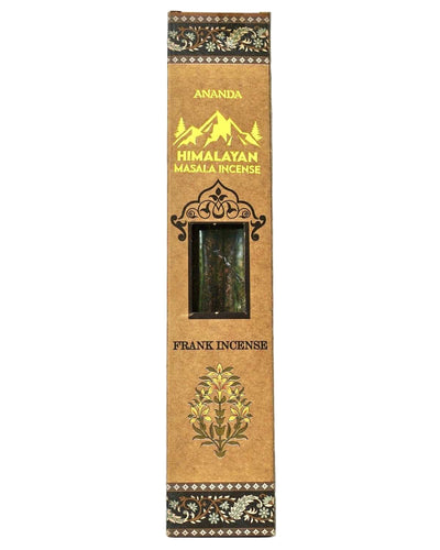 ANANDA l FRANK INCENSE HIMALAYAN MASALA INCENSE 10 STICKS  แฟรงค์อินเซนส์ ธูปหอมหิมาลายัน มาซาลา (10 แท่ง)