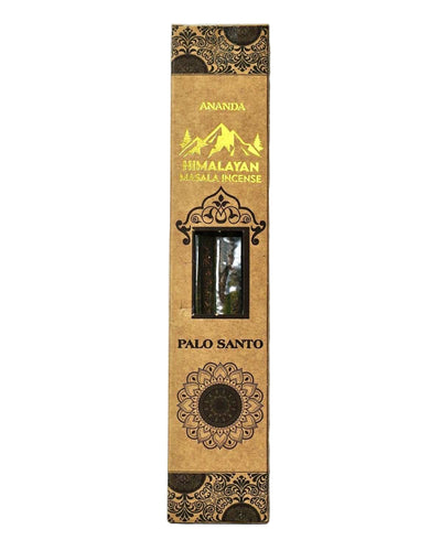 ANANDA l PALO SANTO HIMALAYAN MASALA INCENSE 10 STICKS พาโล ซานโต ธูปหอมหิมาลายัน มาซาลา (10 แท่ง)