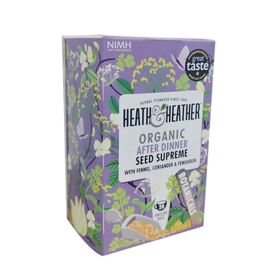 Heath & Heather Organic After Dinner Seed Supreme Herbal Tea