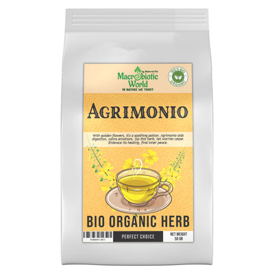 Organic-Bio| Agrimonio Herb Tea l ชาสมุนไพรอะกริโมนี 50g