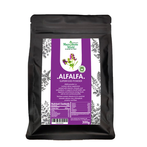 Organic/Bio Alfalfa Powder (100g/300g)