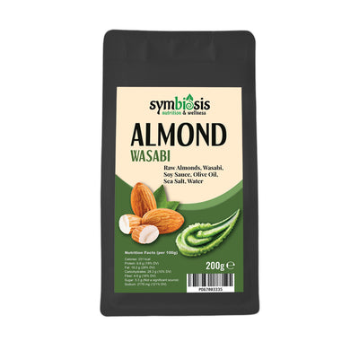 Symbiosis l Almond Wasabi 200g อัลมอนด์ วาซาบิ