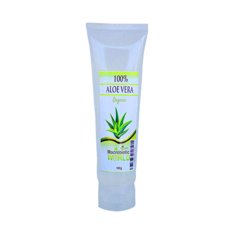 Organic/BIO 100% Aloe Vera gel 100g / เจลว่างหางจรเข้