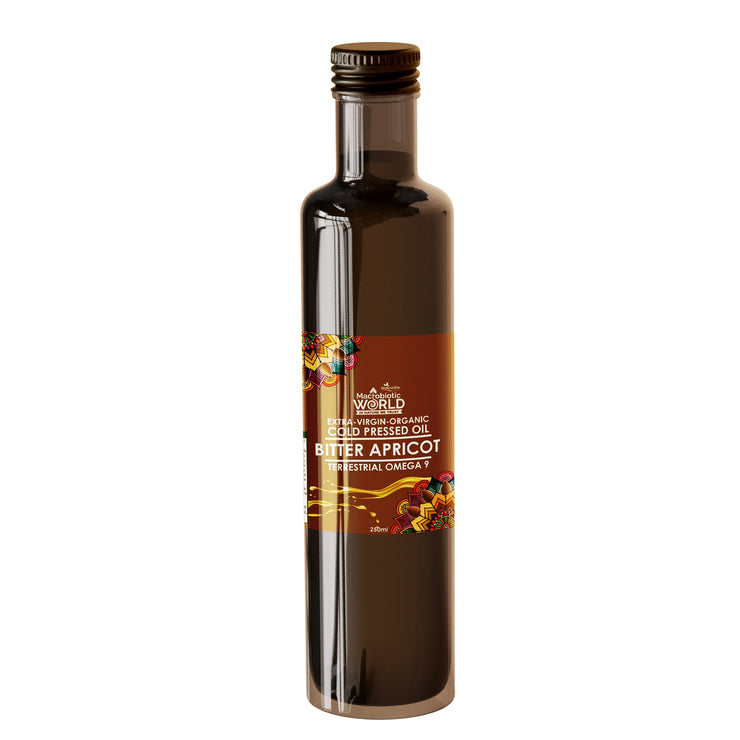Organic/Bio Extra Virgin Cold Pressed Bitter Apricot Kernels Oil