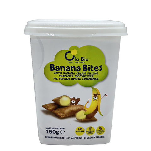 Organic/BIO | OLA BIO - Banana Bites |  กล้วย บิท 150g