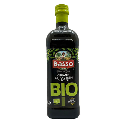 BASSO l Organic/BIO Extra Virgin Olive Oil 1L l 100% European Union