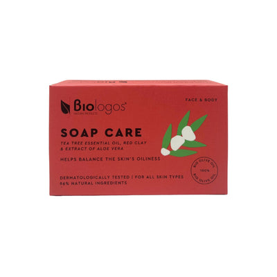 Biologos soap care tea tree essential oil 130g - 0