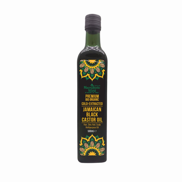Organic/Bio | Extra Virgin Cold Pressed Black Jamaican Castor Oil