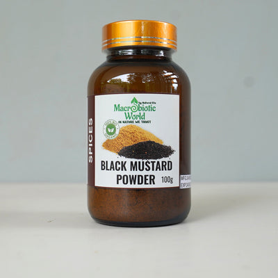 Organic/Bio Black Mustard Powder 100g ผงมัสตาร์ดดำ ออร์แกนิค