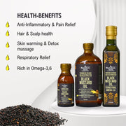 Organic/Bio | Extra Virgin Cold-Extracted Black Mustard Oil