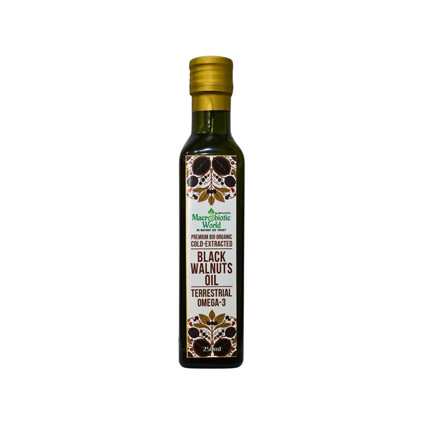 Organic/Bio Extra Virgin Cold Pressed Black Walnut Oil