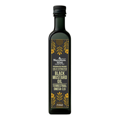 Organic/Bio | Extra Virgin Cold-Extracted Black Mustard Oil