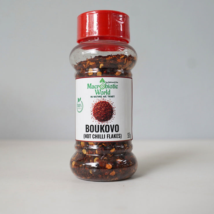 Organic/Bio | Spices & Herbs | Boukovo (Hot Chili Flakes) ผงพริกป่น