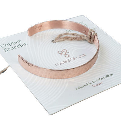 Copper Bracelet Hammered