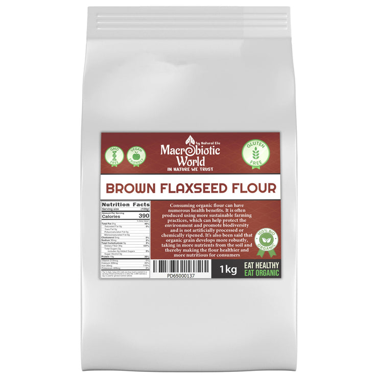 Organic/Bio Brown Flaxseed Flour