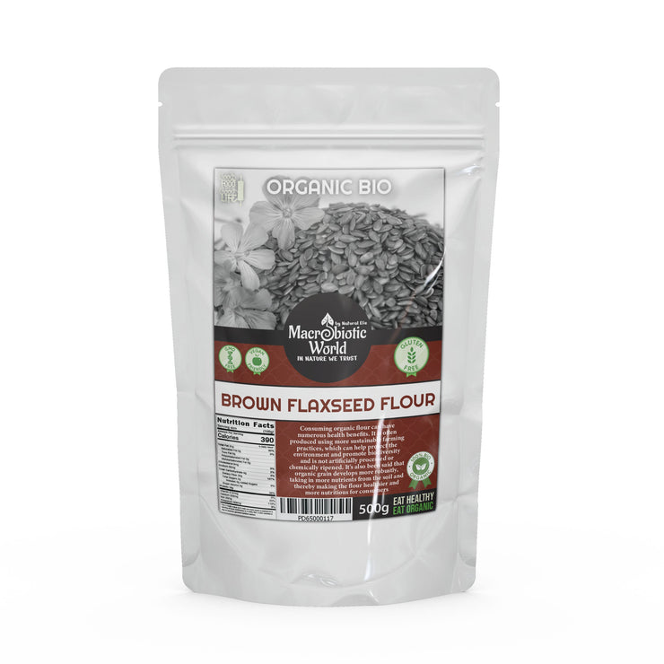 Organic/Bio Brown Flaxseed Flour