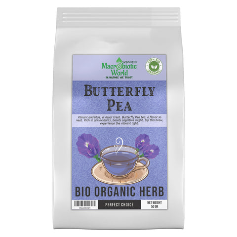Organic-Bio Butterfly Pea Herb Tea ชาดอกอัญชัน 50g