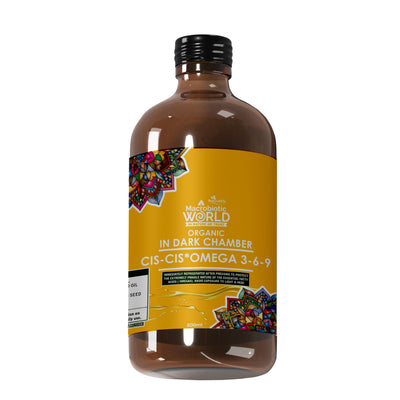 Organic/Bio Cold Pressed Omega 3-6-9 Oil Blend