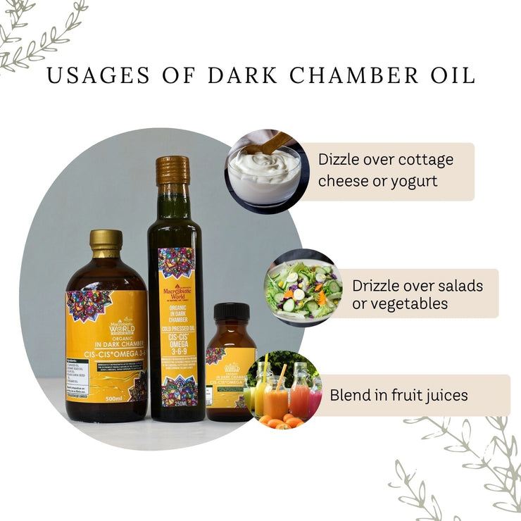 Organic/Bio Cold Pressed Omega 3-6-9 Oil Blend