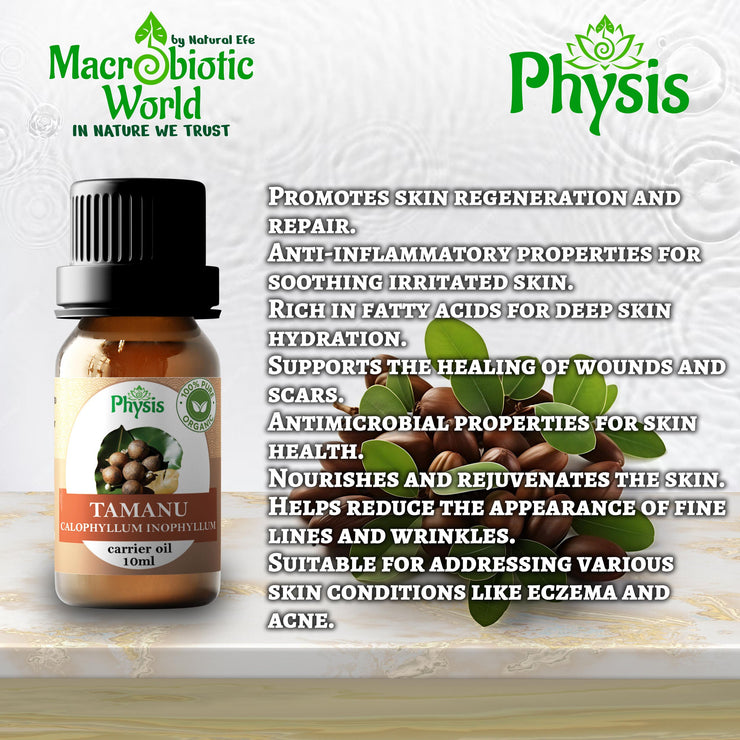 Organic Carrier Oil | Tamanu Oil