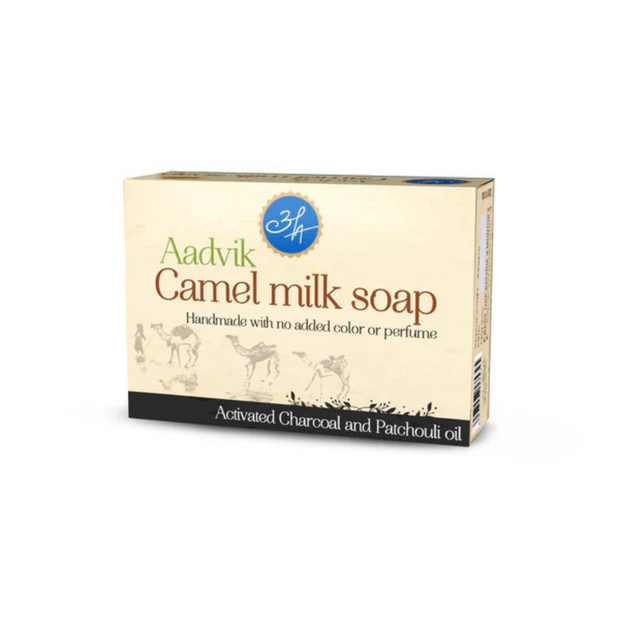 Aadvik Camel Milk Soap – Activated Charcoal & Patchouli Oil