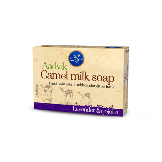 Aadvik Camel Milk Soap – Lavender & Jojoba –