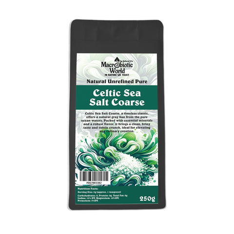 Natural Efe | Celtic Sea Salt COARSE เกลือทะเลเซลติก แบบเกล็ด