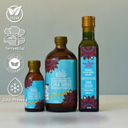 Organic/Bio Extra Virgin Cold Pressed Chia Seed Oil