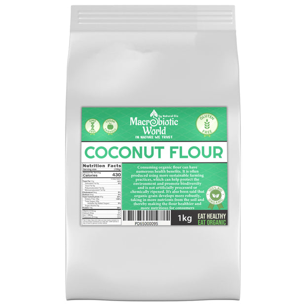 Organic-Bio Coconut Flour แป้งมะพร้าว ออร์แกนิค