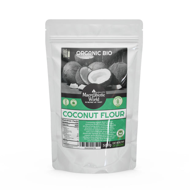 Organic-Bio Coconut Flour แป้งมะพร้าว ออร์แกนิค