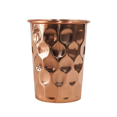 Copper | Diamond Water Glass