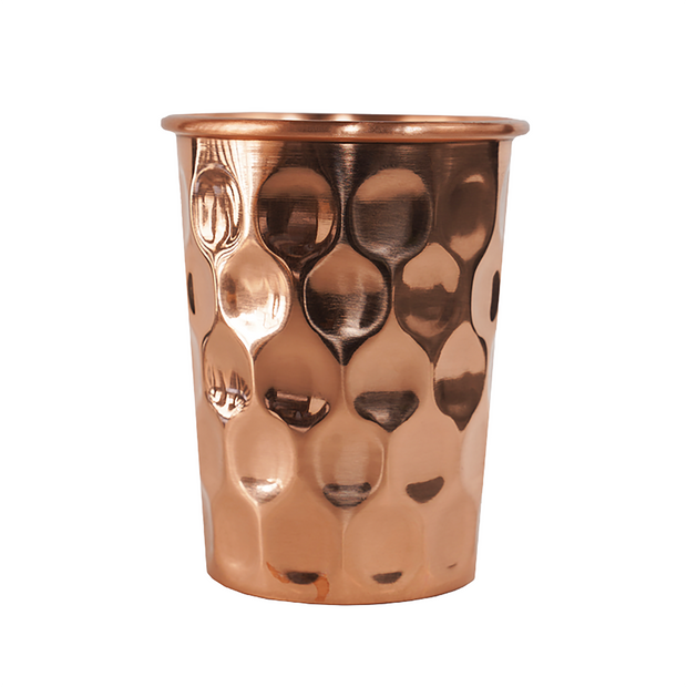 Copper | Diamond Water Glass - 0