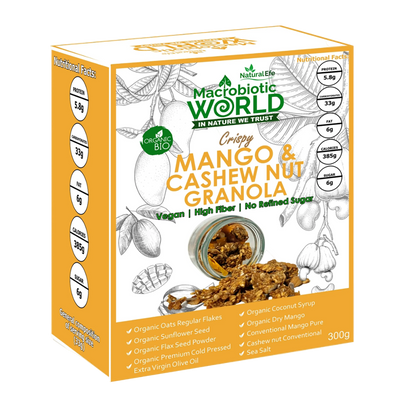 Mango & Cashew Nut Granola - Organic Bio