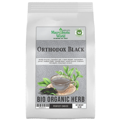 Orthodox Black Tea - Organic Bio