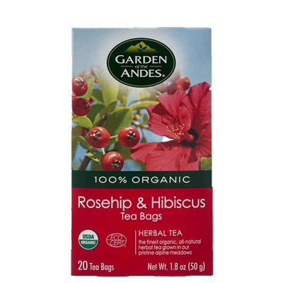 Garden of the Andes Rosehip & Hibiscus Tea - Organic