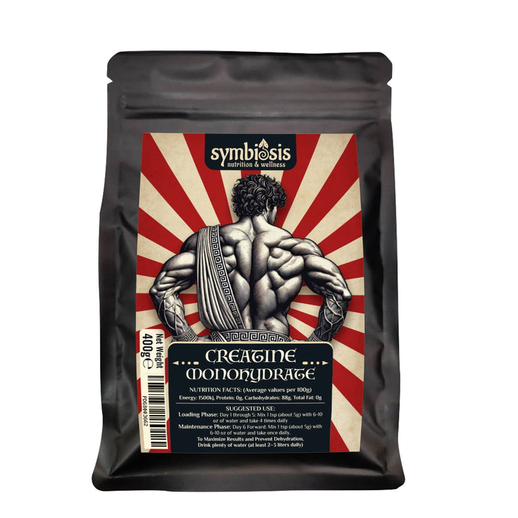 Symbiosis l Creatine Monohydrate 400g ครีเอทีน โมโนไฮเดรต