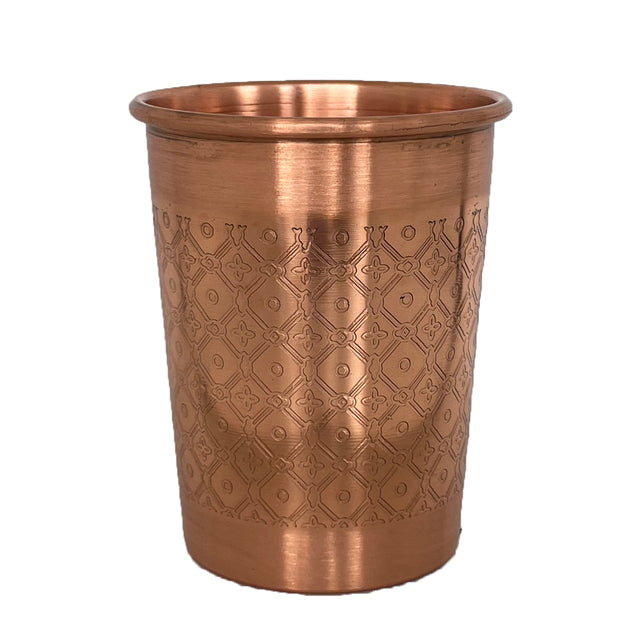 Copper | Mosaic Water Glass - 0