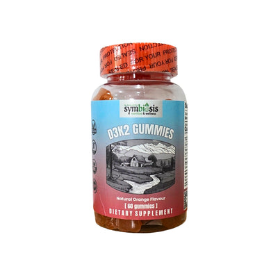 Symbiosis | D3K2 Gummies l Dietary Supplement 60 Gummies