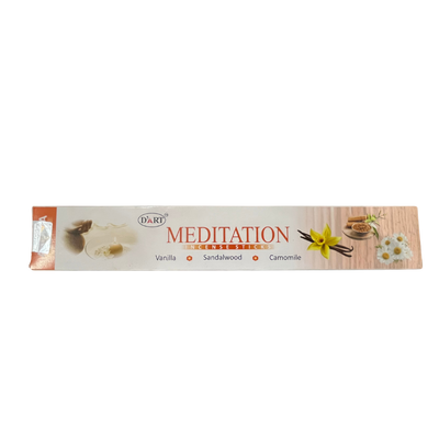 Meditation Incense Stick (Vanilla, Sandalwood, Camomile)