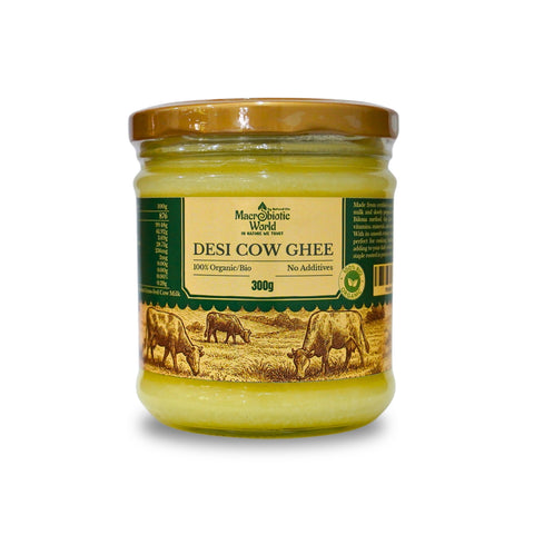 Organic/Bio Desi Cow Ghee (300g/450g)