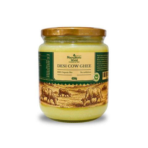 Organic/Bio Desi Cow Ghee (300g/450g)