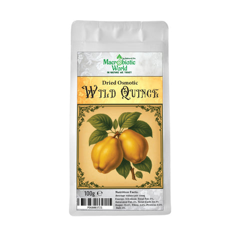Natural Efe l Dried Osmotic Wild Quince 100g มะตูมเทศอบแห้ง