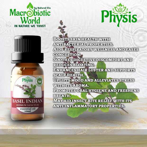 Organic | Basil Indian Essential Oil