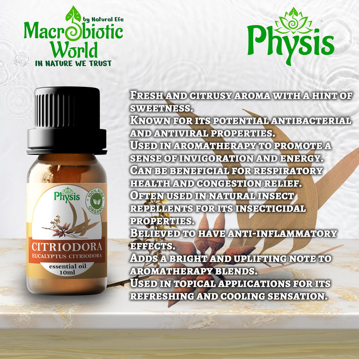 Organic Essential Oil | Citriodora Oil